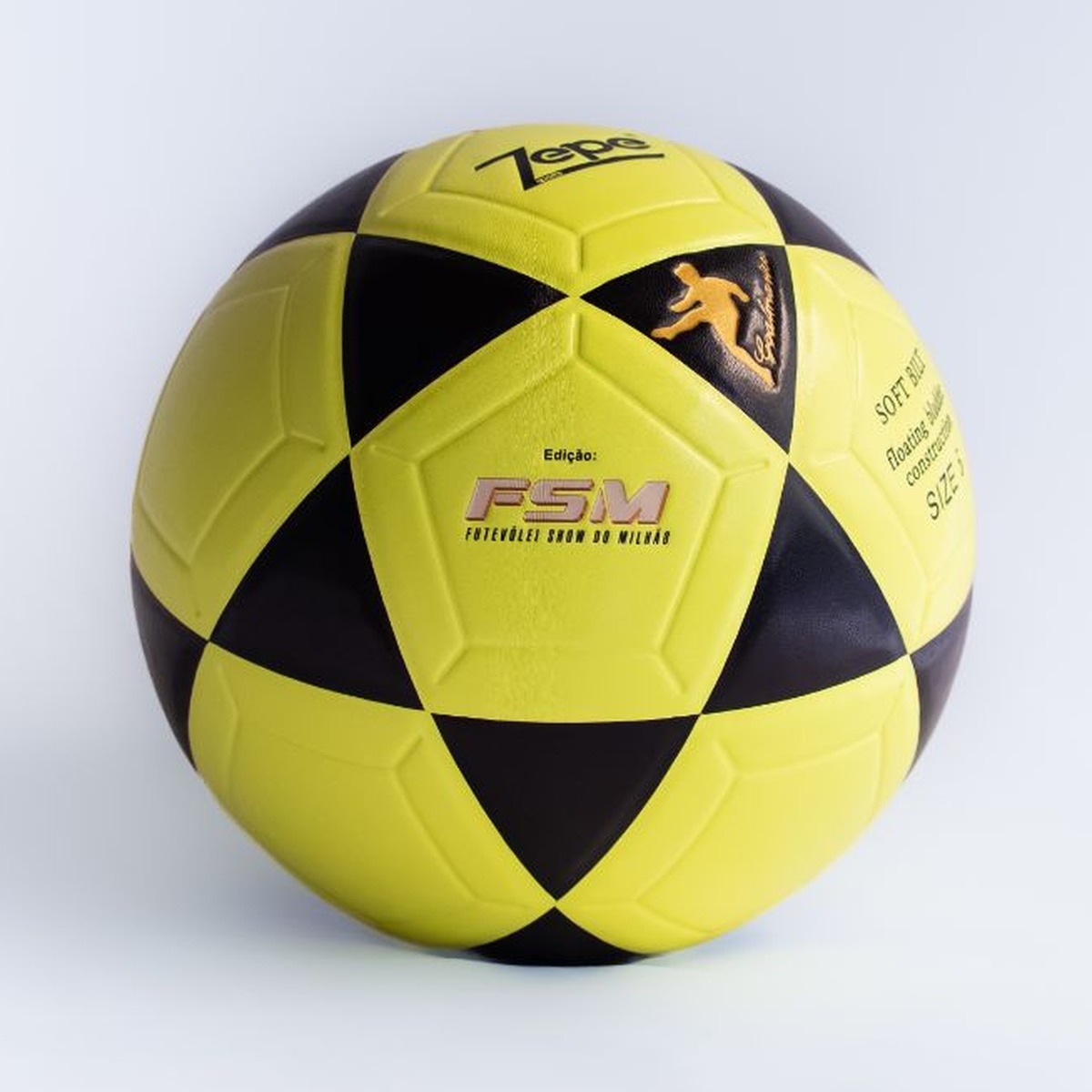 Bola Zepe Futevôlei cor Amarelo Neon — foto 2